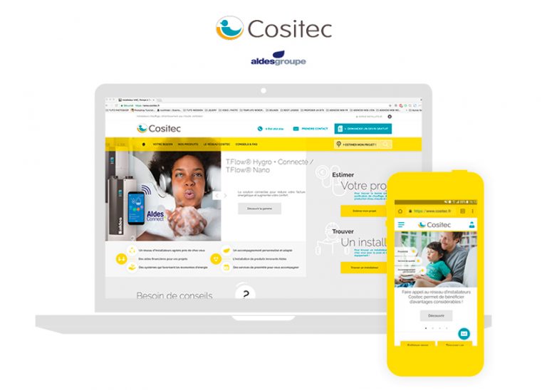 Cositec Wordpress design